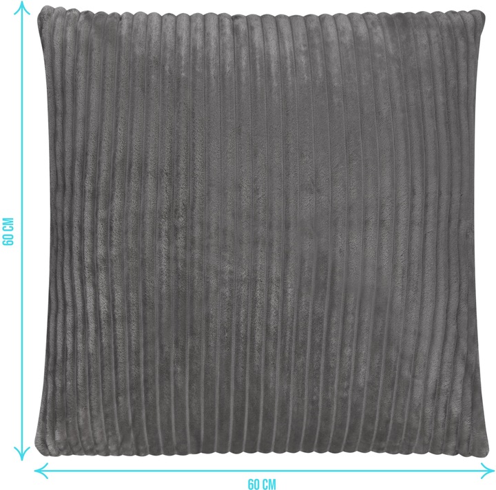 Produktbild Aspero 2 x Couchkissen 60x60 cm mit Füllung (60 x 60 cm)