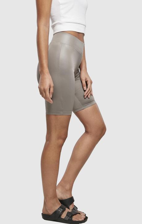 Actual product image Urban Classics Ladies Imitation Leather Cycle Shorts (3XL)