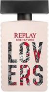 Actual product image Replay Signature Lovers For Woman Edtv (Eau de toilette, 100 ml)