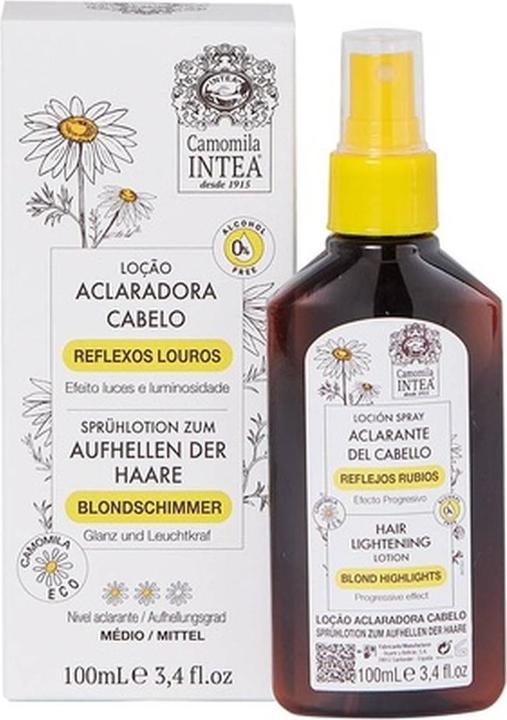 Immagine prodotto Inteacosmetics CAMOMILA loción cabello reflejos rubios 100 ml (100 ml, Shampoo liquido)