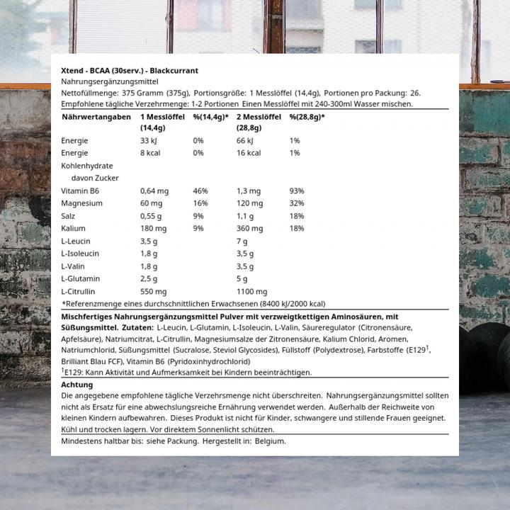 Actual product image Xtend Bcaa (1 pcs., Powder, 432 g)