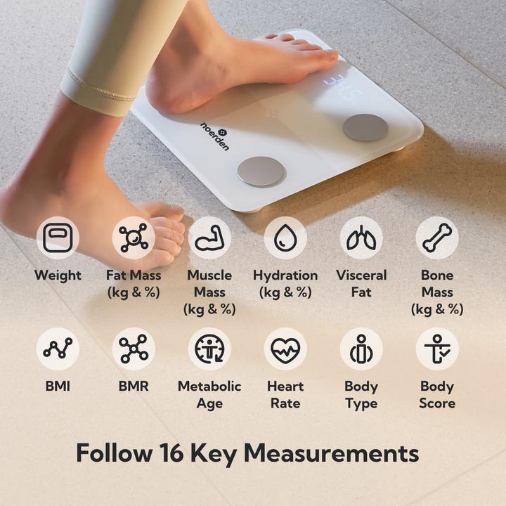 Produktbild Noerden Minimi+ smarte Personenwaage weiss
