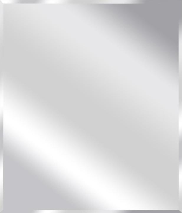Domoletti MIRROR HUNG SIMPLE B-EDGE 100X80 CM (80 x 100 cm)
