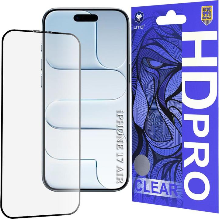 Produktbild Lito - HD Pro Clear - iPhone 17 Air - Black (Apple iPhone 17)