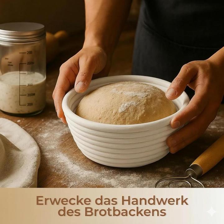 Produktbild Sauerteig-Starter-Set mit Gärkörbchen