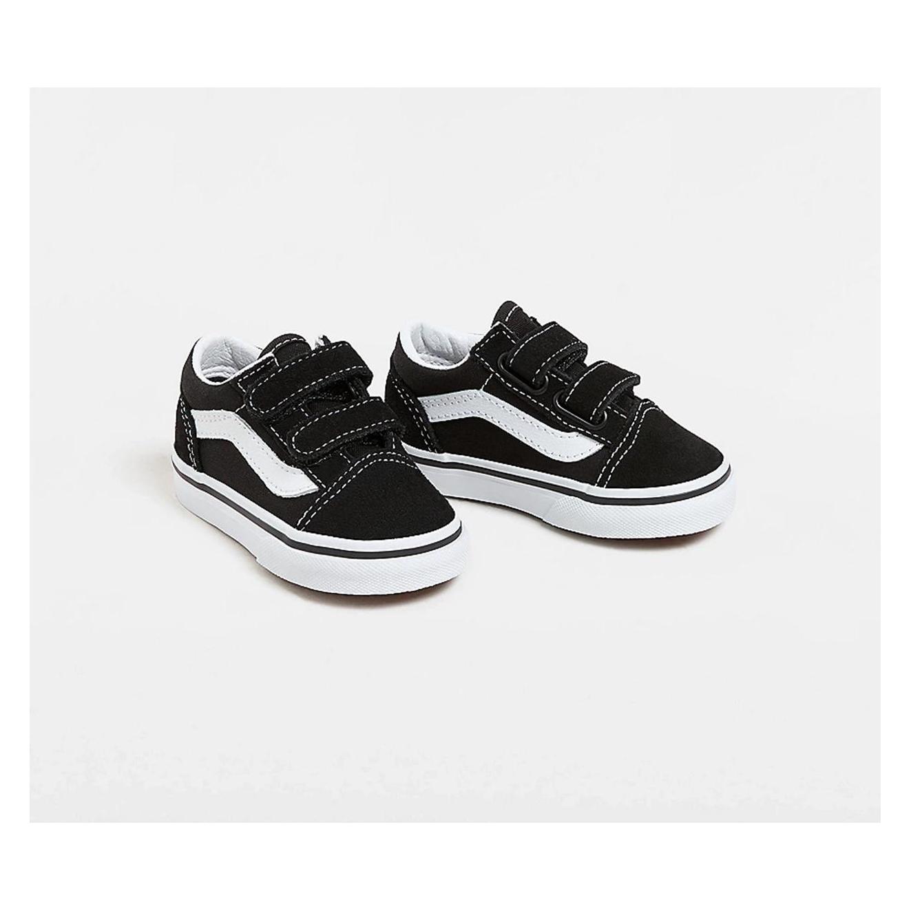 Vans, Jungen, Sneakers, Td Old Skool V Black, Schwarz, (20)