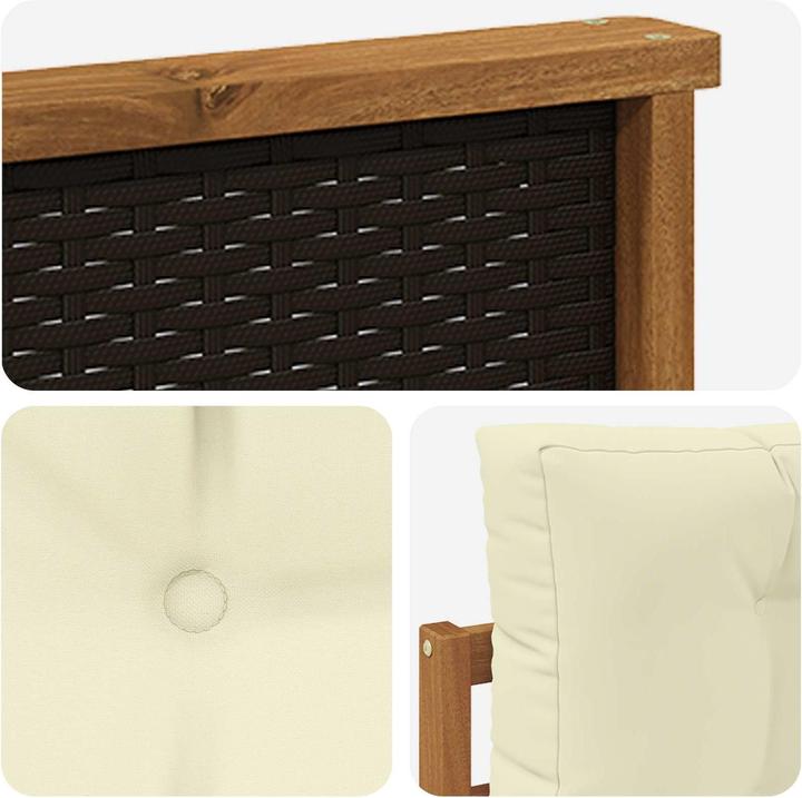 Produktbild vidaXL Outdoor Mittelsofa