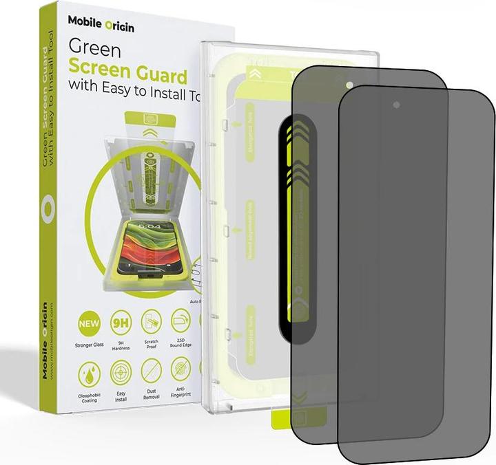 Actual product image Mobile Origin Screen Guard (2 pcs., Apple iPhone 17 Pro Max)