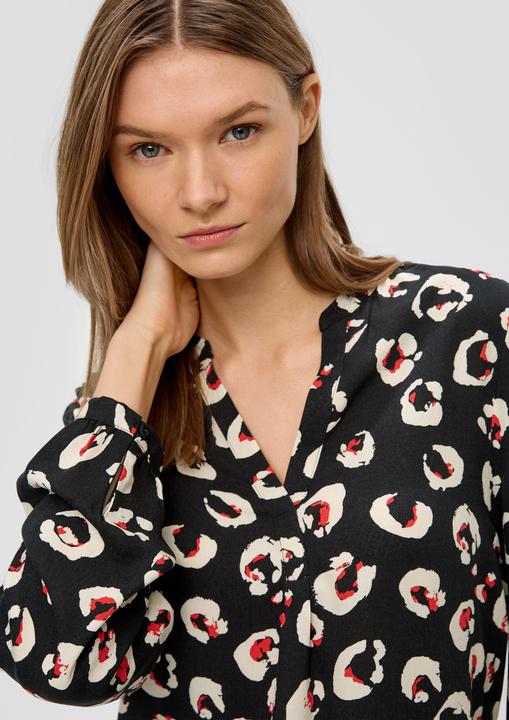 Produktbild s.Oliver Bluse Viskosebluse mit Dobby-Struktur (40)