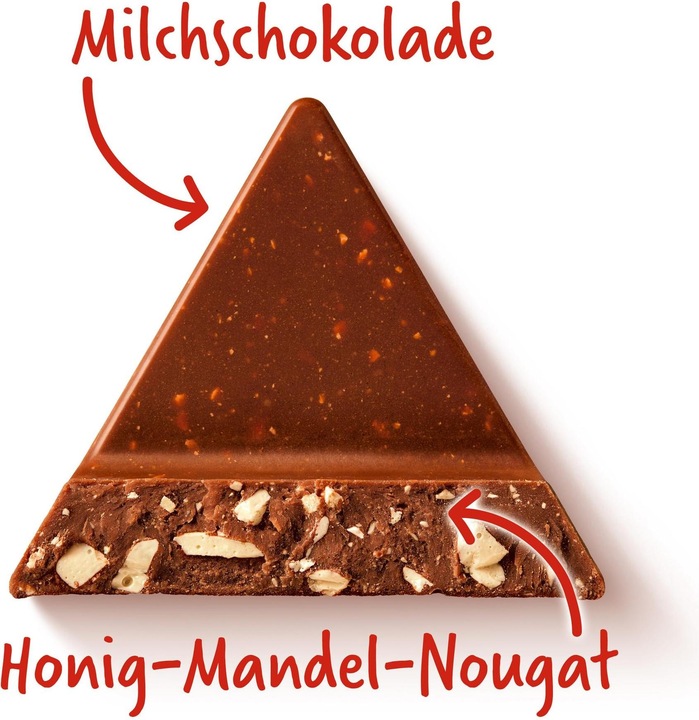 Immagine prodotto Toblerone Cioccolato al latte svizzero con miele e torrone di mandorle (360 g)