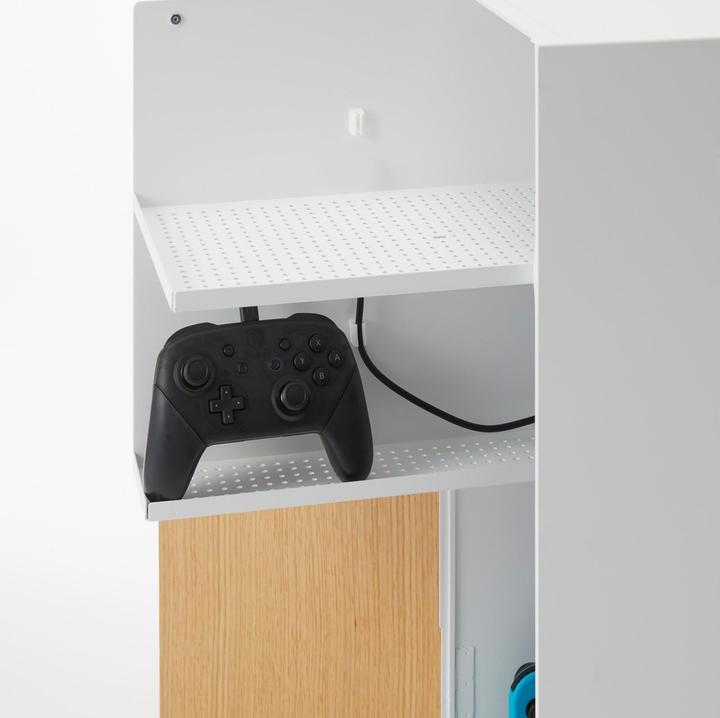 Actual product image Yamazaki Spielekonsolen-Organizer TOWER