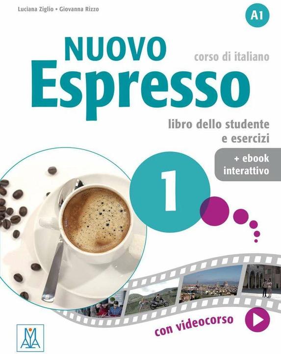 Nuovo Espresso 1 Libro dello studente e esercizi A1 (Italiano, Collettività, 2020)
