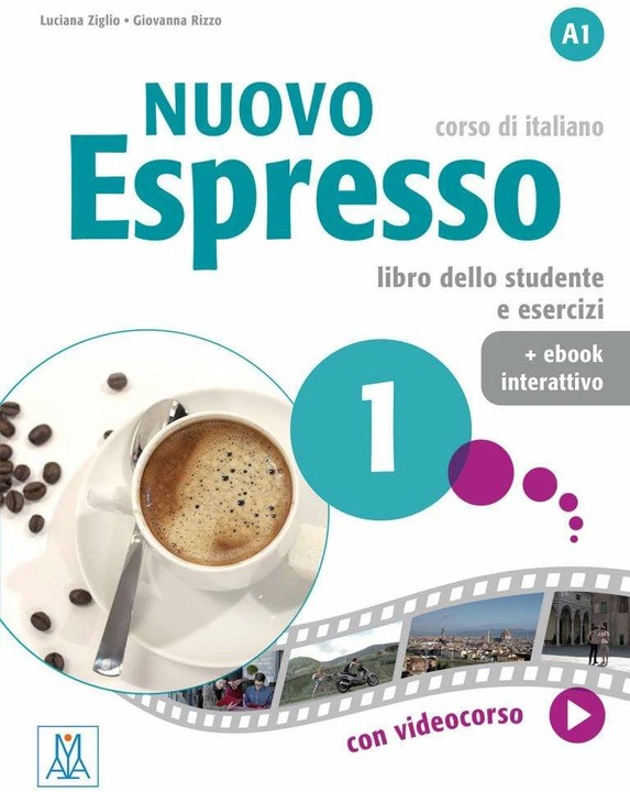 Immagine prodotto Nuovo Espresso 1 Libro dello studente e esercizi A1 (Italiano, Collettività, 2020)