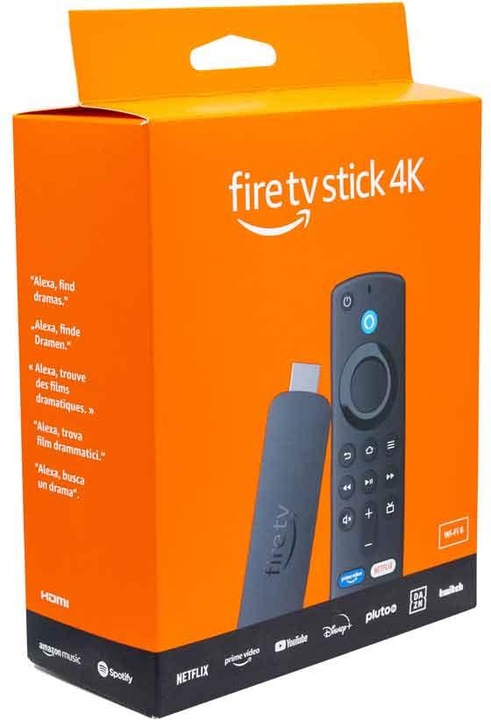 Actual product image Amazon Fire TV Stick 4K (8 GB, Fire OS)