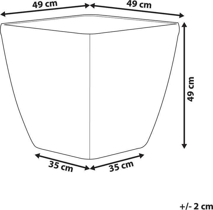 Produktbild Beliani Astras (50 x 50 x 48 cm)