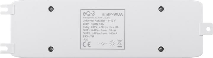 Produktbild Homematic IP Smart Home Universalaktor – 0-10 V (Schaltaktor)