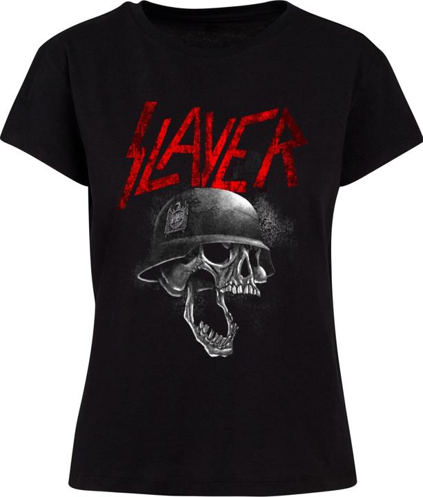 Produktbild Merchcode Ladies Slayer - Grayscale Helmet Box Tee - 169667 (XS)