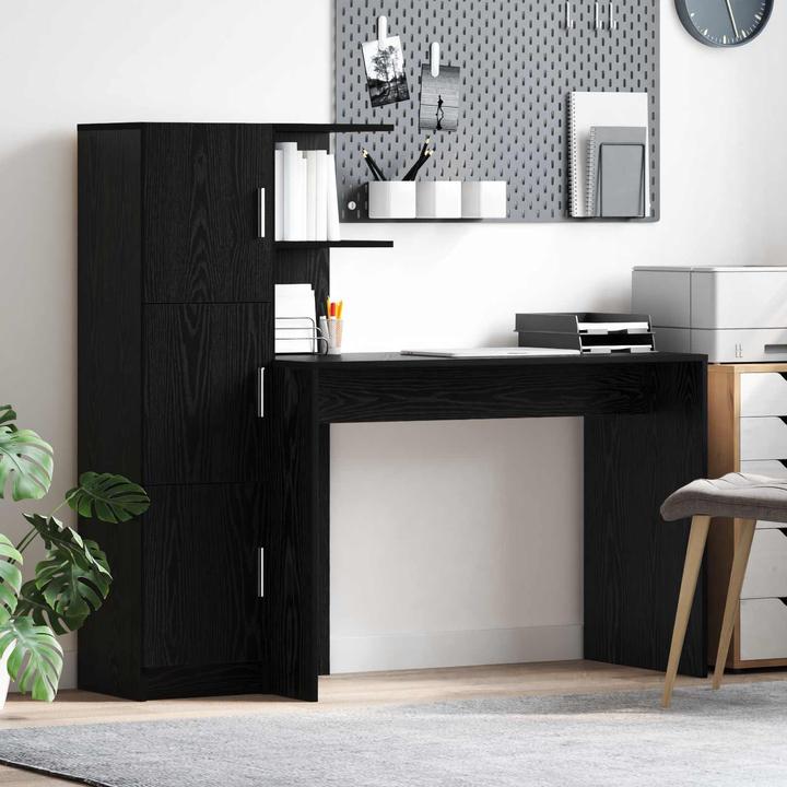 Produktbild vidaXL Schreibtisch für Zuhause (133.50 x 50 x 124 cm)