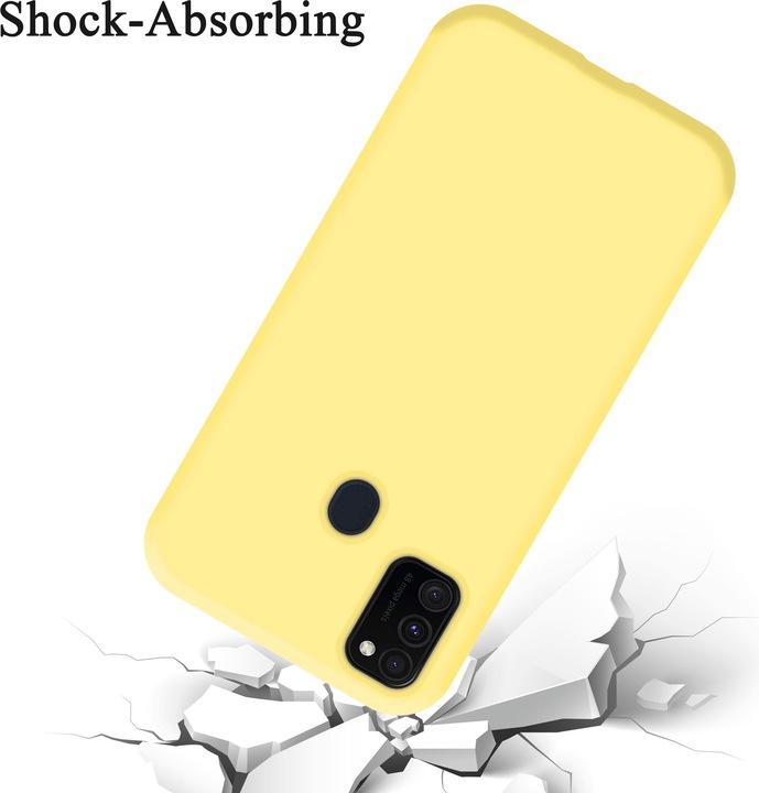 Produktbild Cadorabo TPU Liquid Silicone Case Cover (Samsung Galaxy M30s, Samsung Galaxy M21)