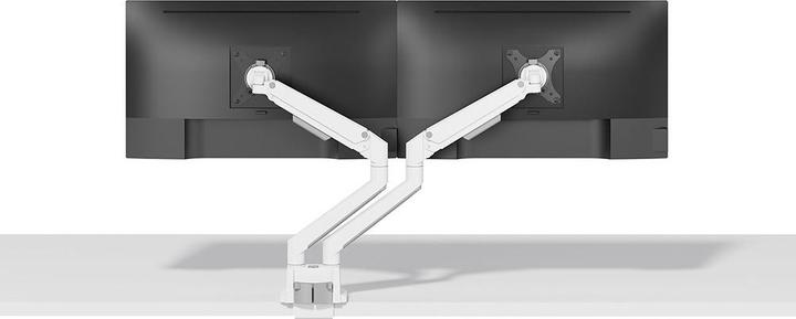 Produktbild Neomounts Tischhalterung duo 100x100 9kg/17-32"/wei?/voll beweglich (Tisch, 32", 9 kg)