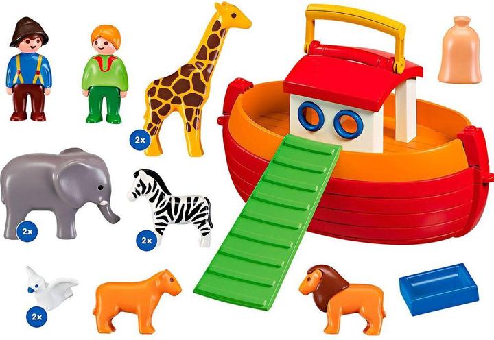 Image du produit Playmobil Mon arche de Noé à emporter (6765, Playmobil 1.2.3)
