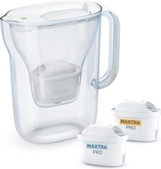 Brita Style Essential incl. 1x Maxtra Pro Extra limescale protection 1x Maxtra Pro Pure Peformance (2.40 l)