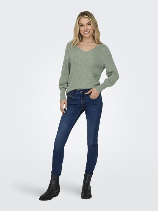 Produktbild Only Lang V-Ausschnitt Strickpullover (S)