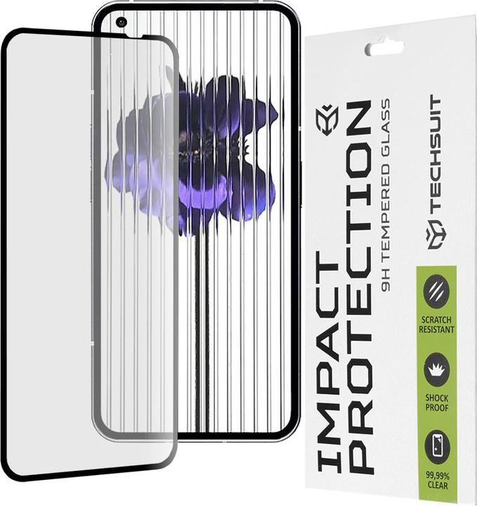 Produktbild Techsuit - 111D Full Cover / Full Glue Glass - Nothing Phone (1) - Black (Nothing Phone (1))