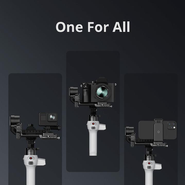 Actual product image Gudsen Gimbal for camera, camcorder, smartphone Moza AIRCROSS S (Smartphone, 1.80 kg)