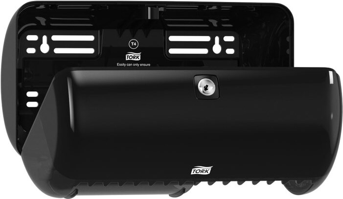 Actual product image Tork Toilet Roll Dispenser Black T4