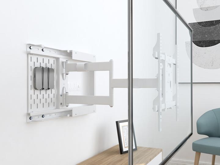 Image du produit Multibrackets Support mural 37" - 70", blanc, métal, max 45 kg (Mur, 45 kg, 37" - 70")