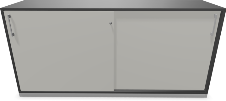 Image du produit Narbutas Choice Armoire à portes coulissantes (160 x 40 x 76 cm)