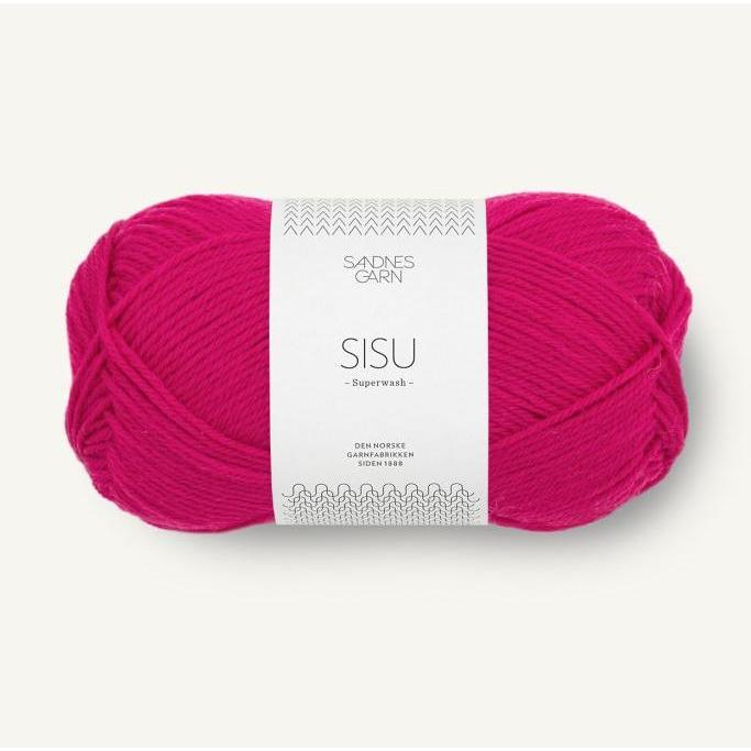 Sandnes Garn col. 4600 jazzy pink ca. 175 m 50 g, Garn + Wolle, Pink