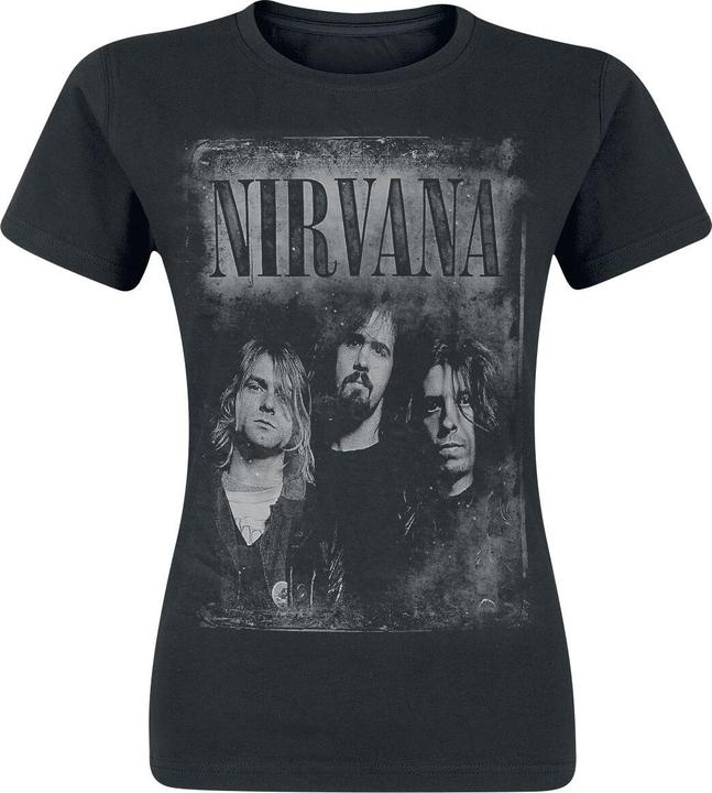 Actual product image Nirvana Faded Faces Girlie XL (XL)