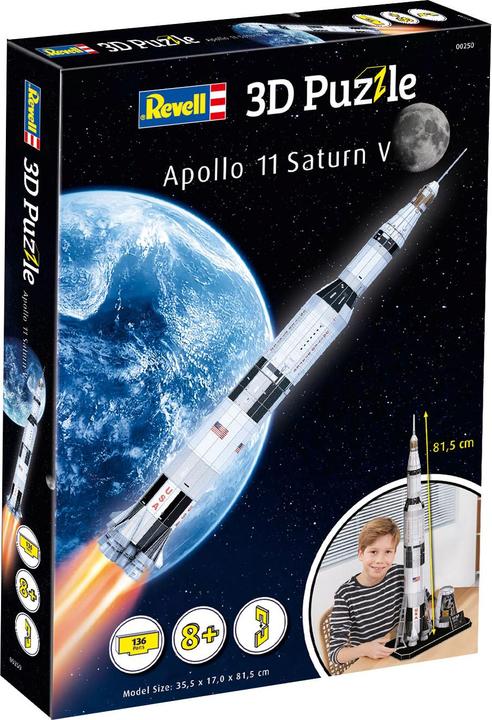 Produktbild Revell Apollo 11 Saturn V (136 Teile)
