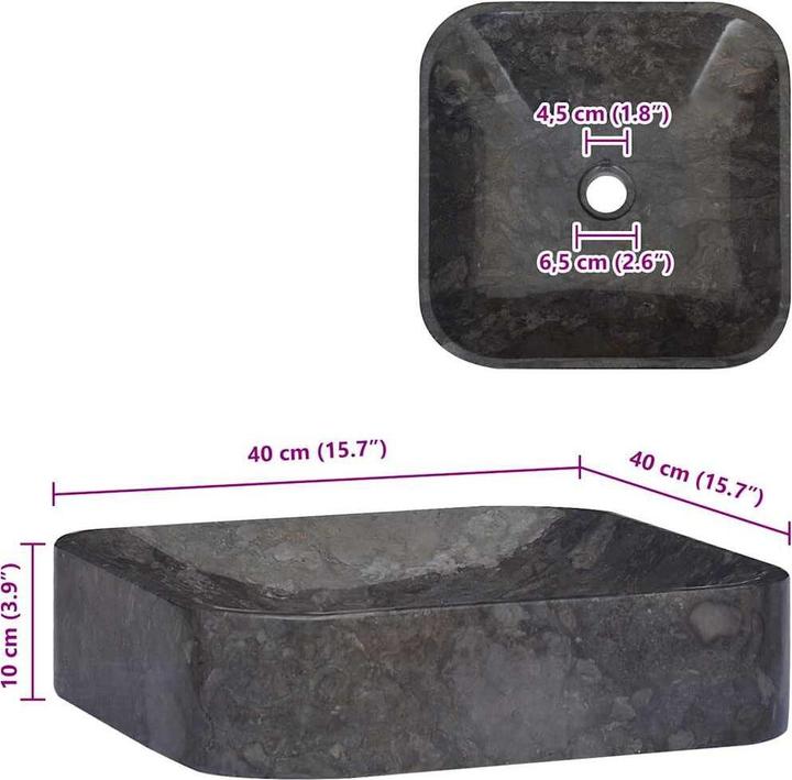 Actual product image vidaXL Sandia (400 mm, 400 mm)