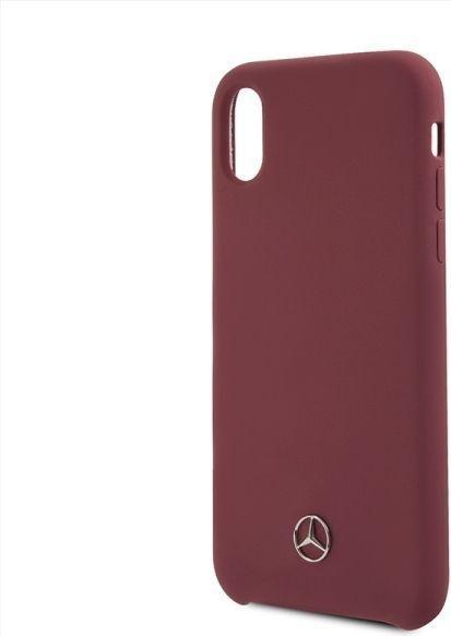 Immagine prodotto Mercedes MEHCPXSILRE Custodia rigida per iPhone X/ Xs czerwony/rosso (Apple iPhone X, Apple iPhone XS)