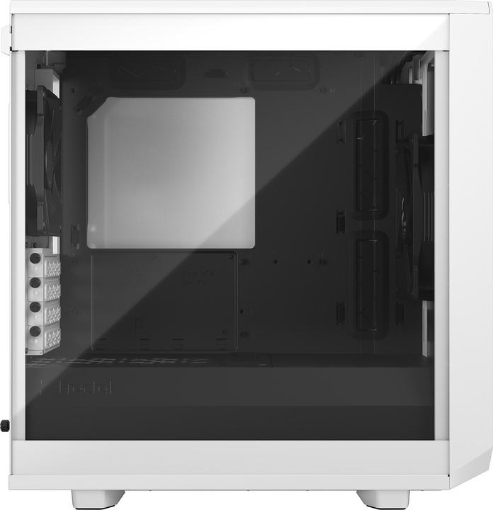 Actual product image Fractal Meshify 2 Mini White TG Clear Tint - white (mATX, Mini-ITX, Mini-DTX, DTX)