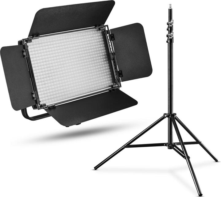 Image du produit Walimex LED Niova 600 Plus Daylight + trépied WT-806 (Panneaux lumineux)