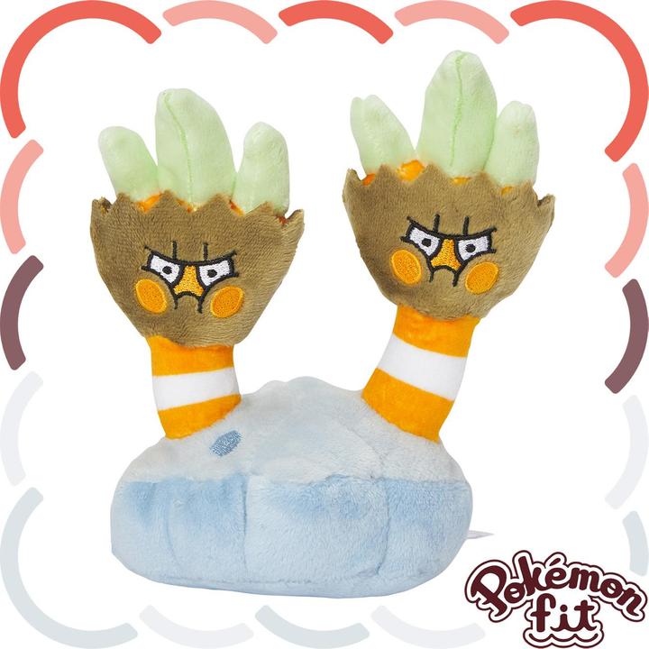Actual product image Pokémon Binacle Sitting Cuties Plush - 14 cm (14 cm)