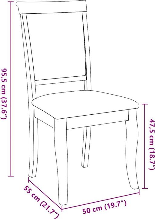 Image du produit vidaXL Esszimmerstuhl
