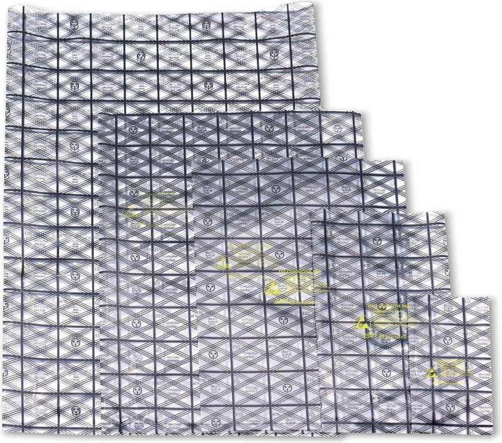 Produktbild Quadrios ESD-Beutel (L x B) 250 mm x 300 mm leitfähig ESD-Kennbuchstabe C 10 St. (10 Stück)