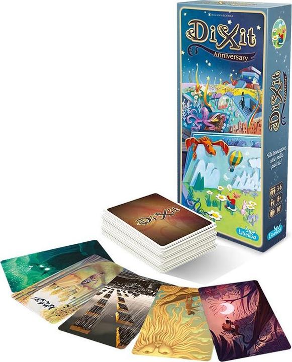 Asmodée ASMODEE 8014- Dixit - Anniversary, 2a Ed. (Italienisch)