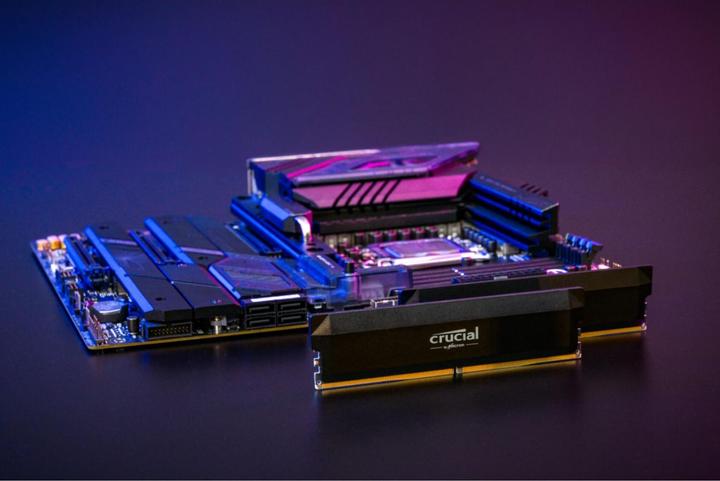 Image du produit Crucial Pro DDR5-6400 Kit 64 Go 2x32 Go UDIMM CL40 B Overclocking (2 x 32GB, 6400 MHz, RAM DDR5, U-DIMM)