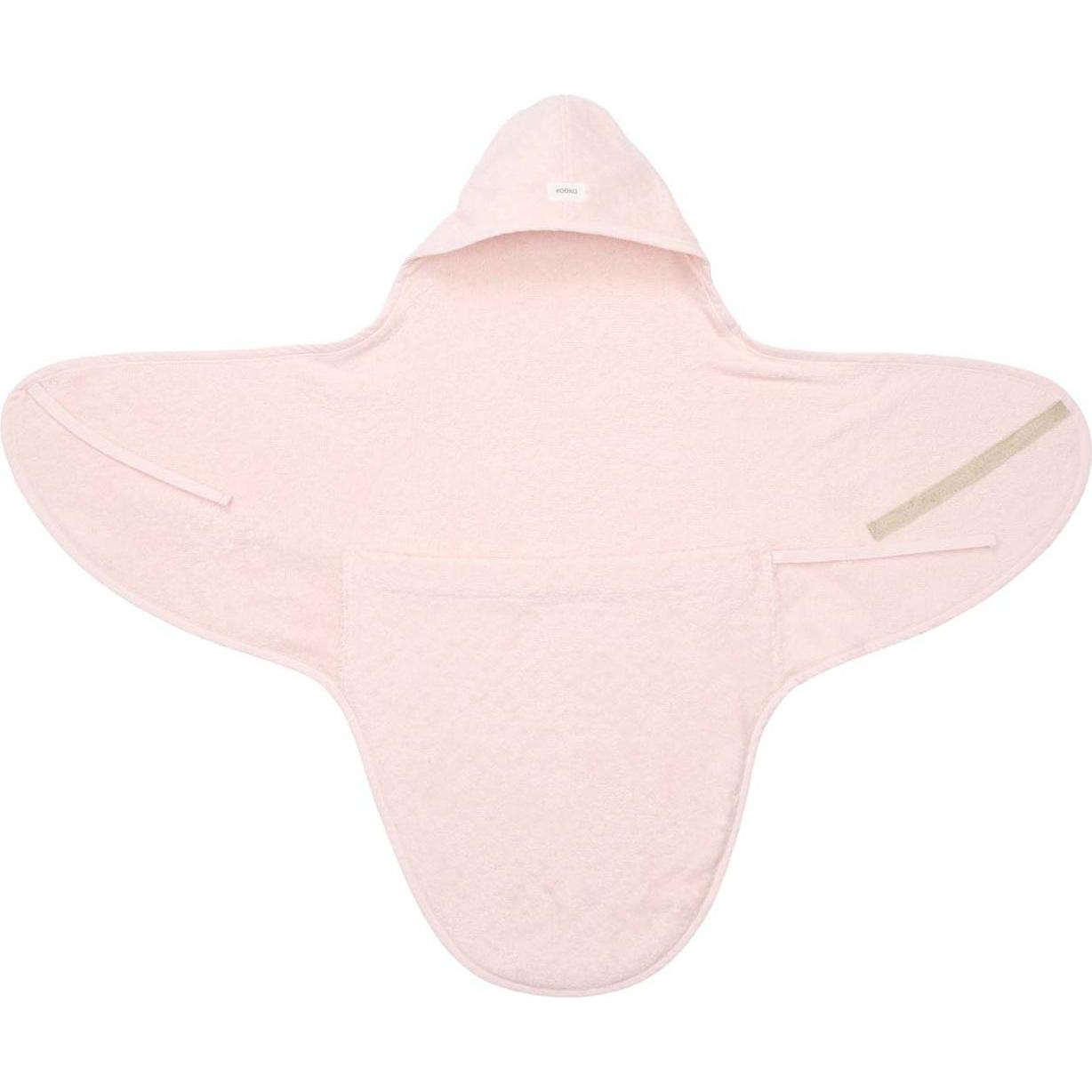 Koeka, Babybadetuch, Umschlagtuch für Neugeborene Dijon Daily cotton candy