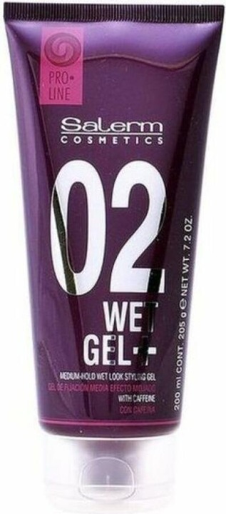 Salerm Proline Wet Gel Haargel Mit Nasseffekt (Haargel, 200 ml)