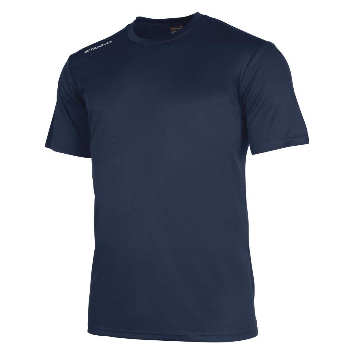 Stanno, Damen, Sportshirt, Field Trikot Kurzarm (164), Blau, 164