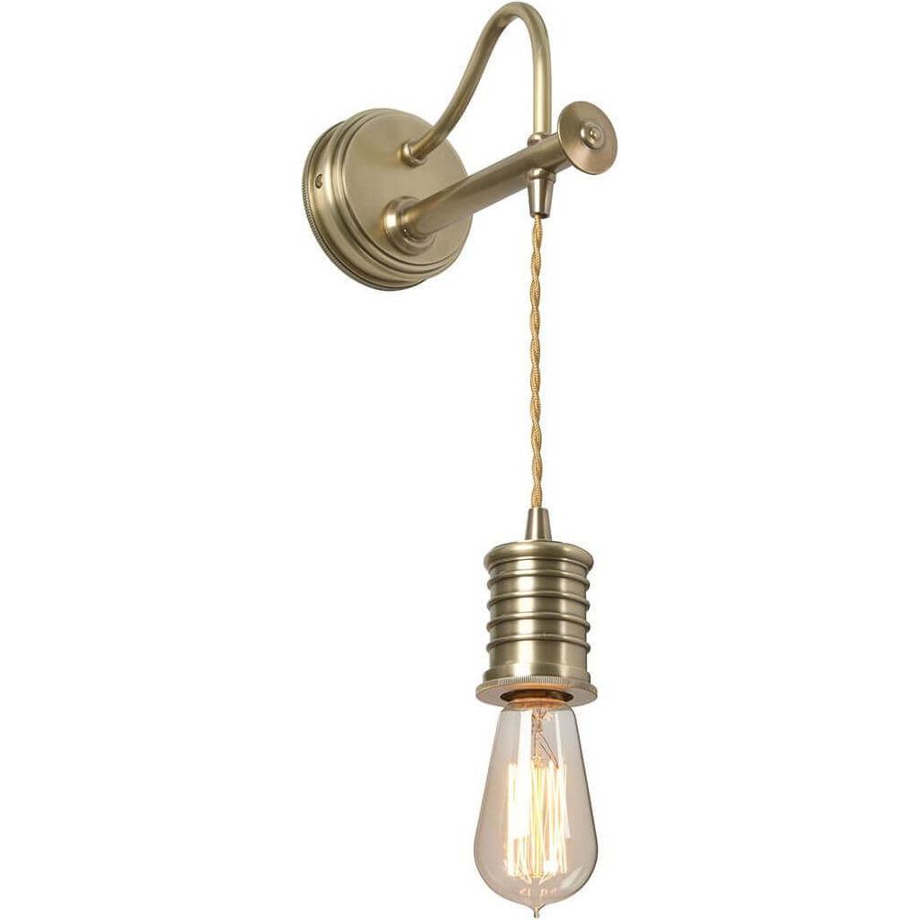 Elstead Lighting, Wandleuchte + Deckenleuchte, Douille Wandleuchte E27 Gealtertes Messing (E27)