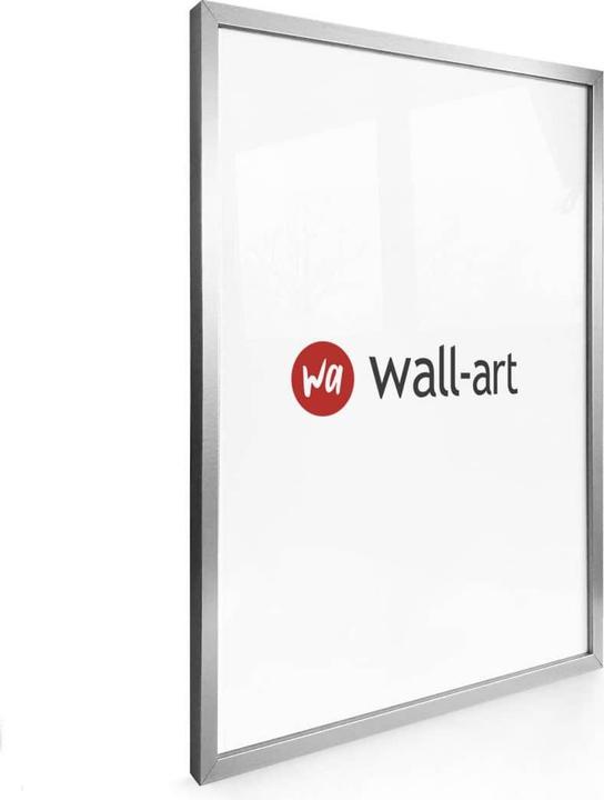 Produktbild Trenddeko Bilderrahmen aus Holz - silber (40 x 50 cm)