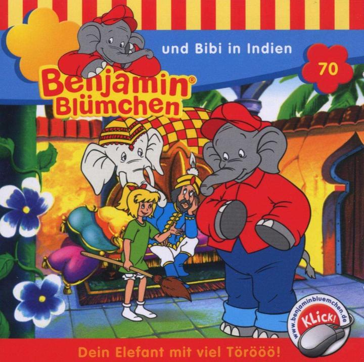 Produktbild Folge 070: Und Bibi In Indien (Benjamin Blümchen, Deutsch)